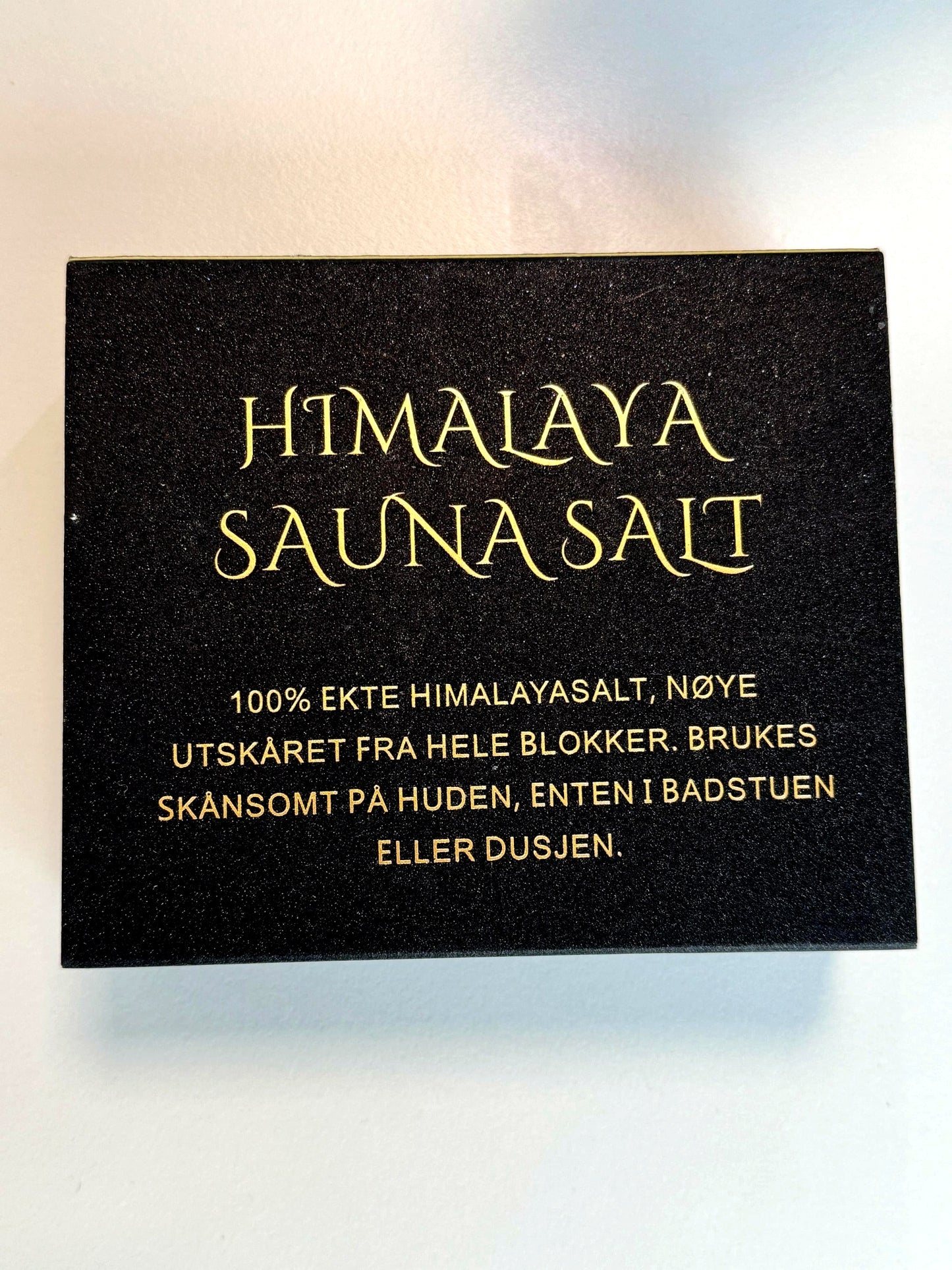 Himalya sauna salt