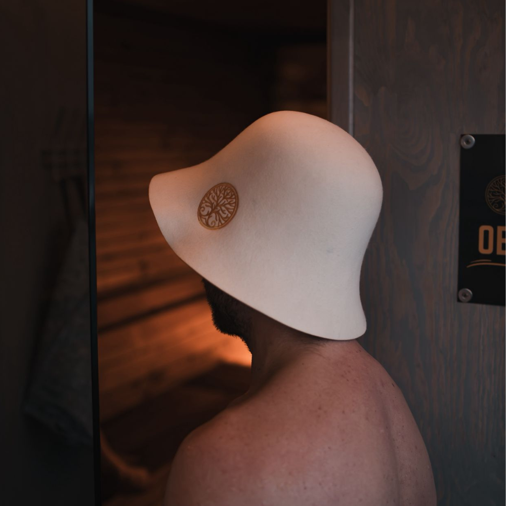 Sauna hatt - 100% Merino Ull